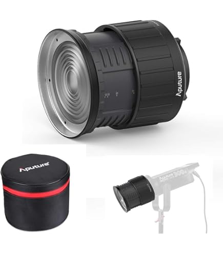 Aputure Fresnel 2x 中古 Amazon.com : Aputure Fresnel 2x Attachment with Rotating Barrel