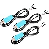 EC Buying 3Pcs PL2303TA Download Cable USB to TTL Serial Cable RS232 Module Upgrade Module USB to Serial Port Download Cable