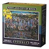 Dowdle Folk Art Jigsaw Puzzle - Portland City of