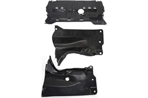 Garage-Pro Engine Splash Shield Set Compatible with 2004-2009 Mazda 3, Fits 2006-2010 Mazda 5, Fits 2009 Mazda 3 Sport Rear, Driver and Passenger Side