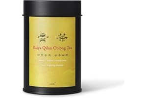CURRET Oolong Tea Bags – Smooth & Mellow Flavor with Roasted Notes and Sweet Lingering Aftertaste – Premium Chinese Oolong from Fujian Pinghe, Natural & Fragrance-Free, Eco-Friendly Corn Fiber Sachets, 12 Count
