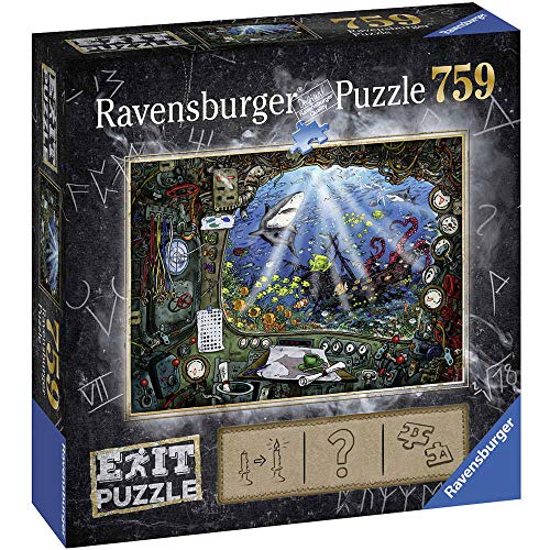 Ravensburger EXIT Puzzle 19953 - Im U-Boot - 759 Teile Puzzle für Erwachsene und Kinder ab 12 Jahren – Bild 4