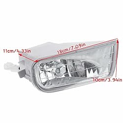 Himongoo Pair of Front Bumper Fog Driving Lamp