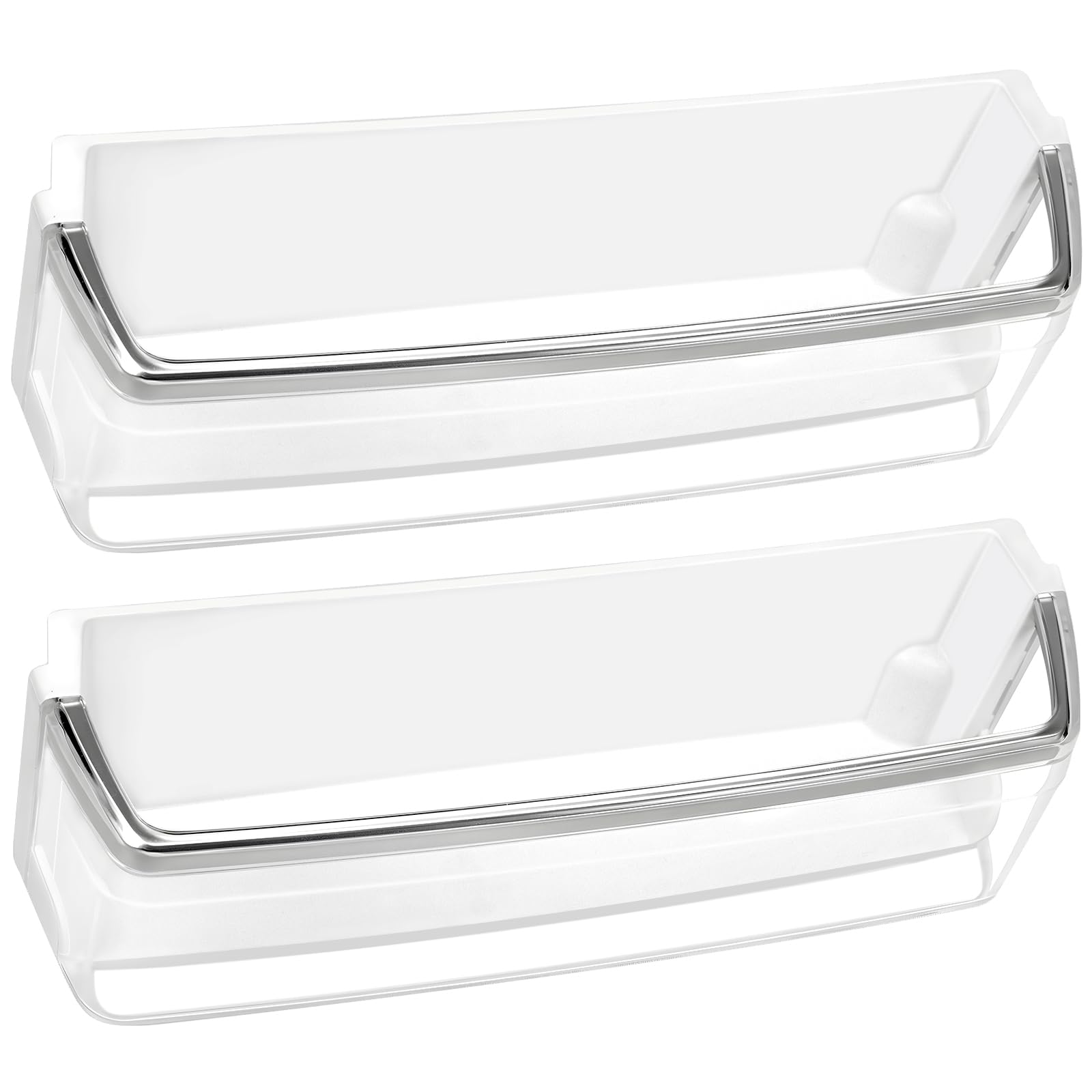Photo 1 of [2 PACK] UPGRADED AAP73252302 Refrigerator Door Bin Shelf Left Compatible with LG Refrigerator Door Shelf LMXC23746S LFX31945ST LMXC23796S Door Shelf For Kenmore Refrigerator Door Shelf Replacement