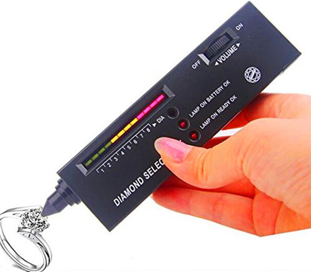 Ozright Jewelry Diamond Tester Gemstone Selector Analyzer II Gems Gemstone Tester LED Tool
