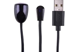 St !GIANTMAN USB IR Repeater - Infrared Remote Control Extender Repeater with 1 Emitters, 2 Emitters, 4 Emitters (3M/ 10 FT)