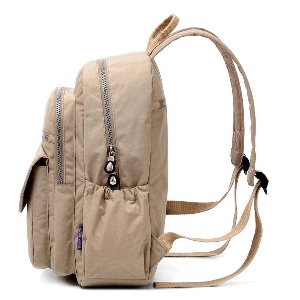 Zaini Azzurro, S Donna Zaino Con Cerniera,Grande Capacità Borsa a Zaino  Impermeabile Zaini Luce Zaino Donna Elegante Semplice Borse a Zainetto per  Scuola Viaggio Shopping urban-earth.co.uk