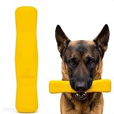 WoofBite Power Stick - for Toughest Chewers, Natural Rubber Dog Toy, 8in | Lifetime Guaranteed. Safe &amp; Non-Toxic. Medium &amp; Large Breed. Heavy Duty Chew, Tug &amp; Fetch Toy for Aggressive Chewers.
