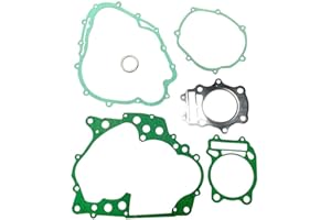 MTUOSALE Completed Engine Gasket Kit Set Compatible with Suzuki DR 350 DR350 1990-1999 Top & Bottom End Engine Set