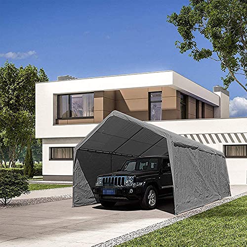 Abba Patio 12 X 20 Ft Carport Heavy Duty Carport With Removable