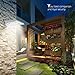 Vitovill Solar Lights, 20 LED Outdoor Wireless Solar Powered Motion Sensor Security Wall Light Lamp with DIM Light Mode for Garden, Patio, Yard, Driveway, Stairs and Pathway (2 Pack)