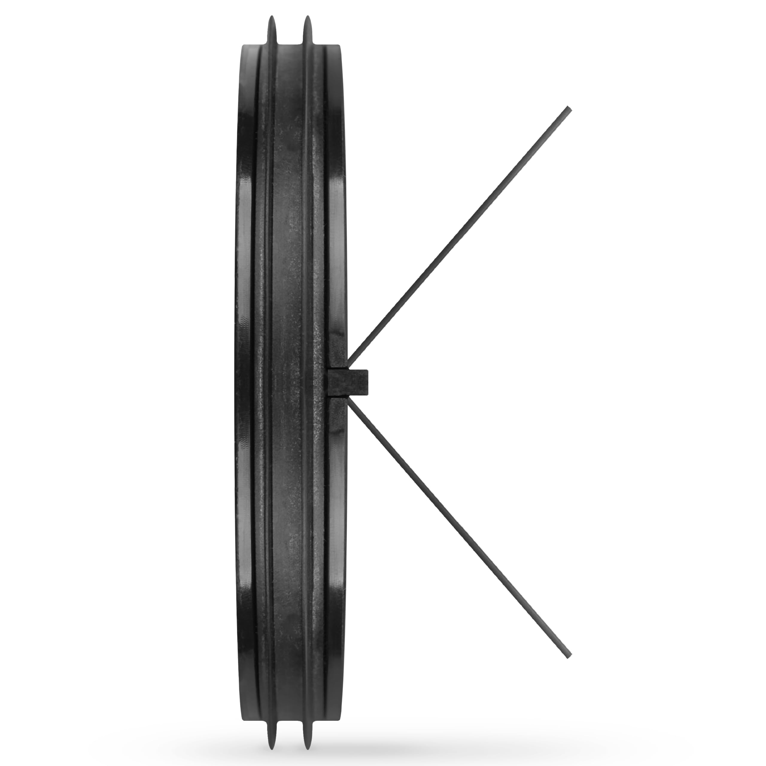 calimaero® Seal Backdraft Shutter 4 Inch Inline Extractor Fan Backdraft Shutter Quiet Rubber Flaps, Fits All DN 100mm Ducting/Made from Recycled Plastic in DE