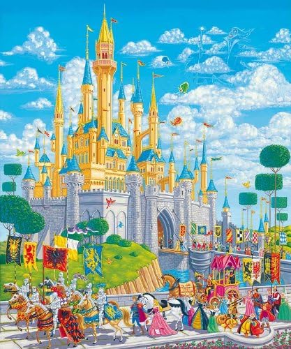 Manuel Hernandez A Royal Afternoon Disney Art