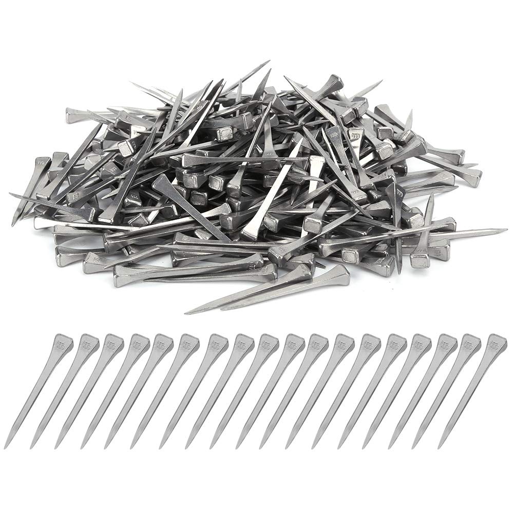 Nikou Horseshoe Nail, 250Pcs Steel Horseshoe Nails E5 Equestrian Sport Equipment Horse Training Supplies Accessory Horse Supply Fine Workmanship High Tensile Strength