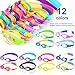 COOLOO Kids Goggles for Swimming for Age 3-15, 2 Pack Kids Swim Goggles with nose cover, No Leaking, Anti-Fog, Waterproof, Green & Blue+Yellow