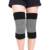 FakeFace Winter Soft Thermal Knee Braces Leg Warmers Cozy Warm Skiing Cycling Camping Runing Arthritis Tendonitis Knee Pads Leg Sleeves Support Protector for Men Women
