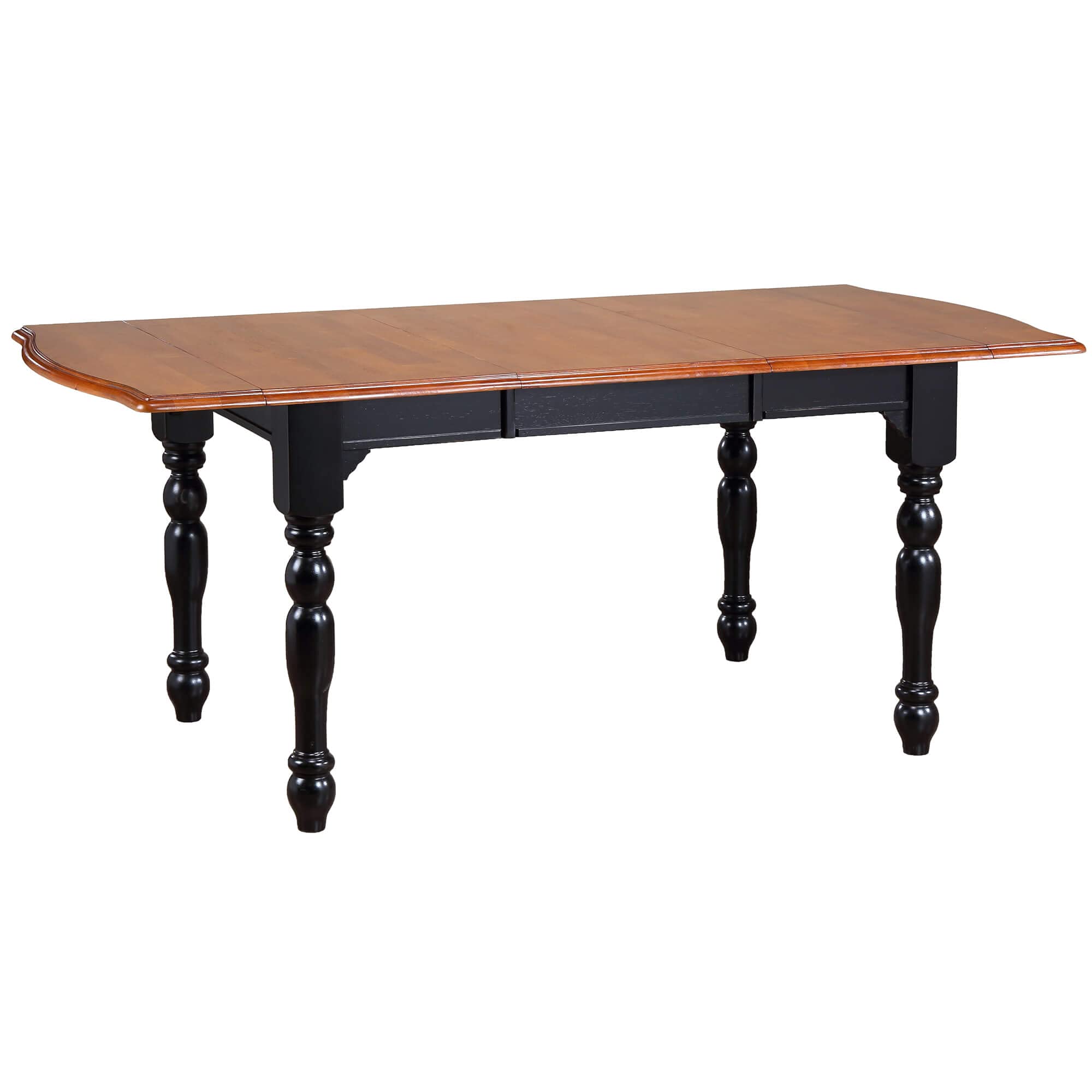 Photo 1 of ****DAMAGED FINAL SALE*******(Sunset Trading Black Cherry Selections Dining Table, Distressed Antique rub Through