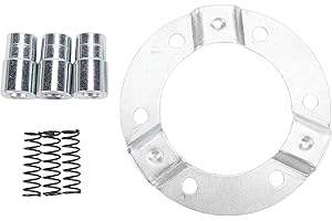 Akozon Snowmobile Retainer Plate Springs Slip Pins Kit Replacement for Arctic Cat 1990-2008 Snowmobiles High Strength Alloy S