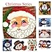 BYT Collections 14 Model Christmas Latch Hook Kit Rug Christmas137 21 by 21 inch (1 Pack)