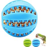 Qawzlaa 2 Pcs Parrot Feeder Chew Toy Balls, Bird Foraging Interactive Toys, Suitable for Small Animals and All Birds,Parakeet,Parrots,Lovebirds,Macaws,Hamsters,Guinea Pigs