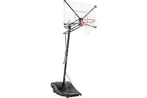 Silverback NXT Portable Adjustable 10ft Outdoor Basketball Hoop - 50" and 54" Basketball Goal Backboard Available - Assembles in 90 Minutes