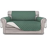 Easy-Going Reversible Loveseat Couch Cover for 2
