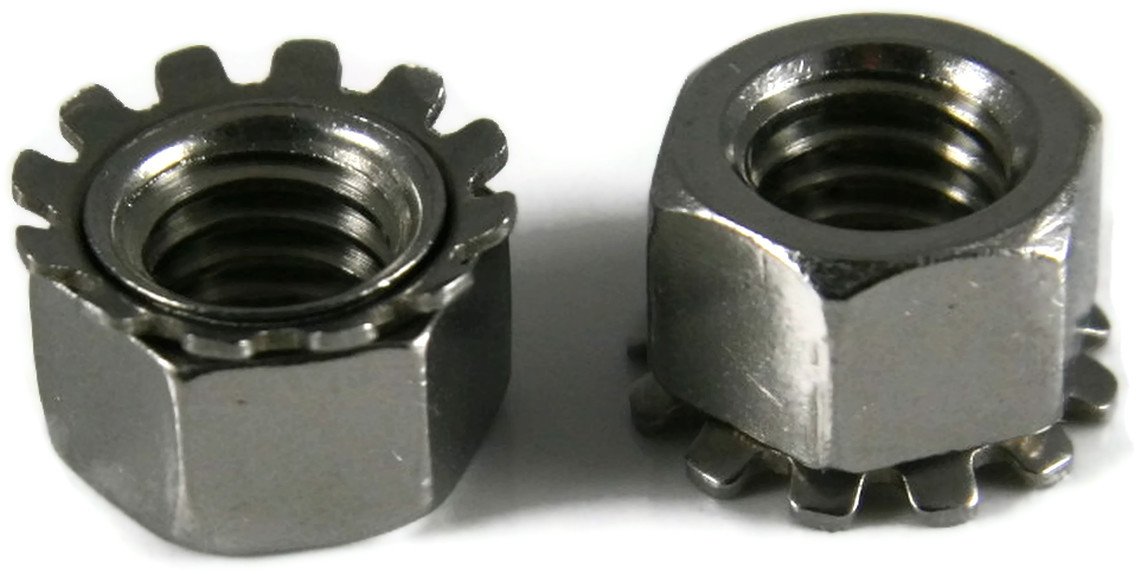 Keps KLock Nuts 188 Stainless Steel 1/420 Qty100