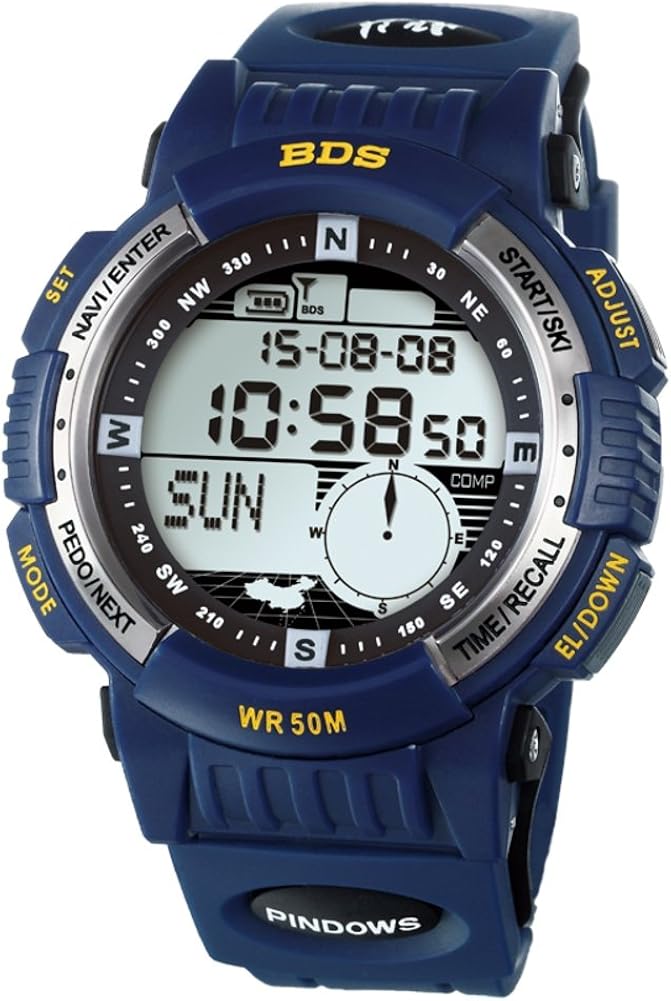 Mens Hiking Running Step Counter Skiing Outdoor Sports