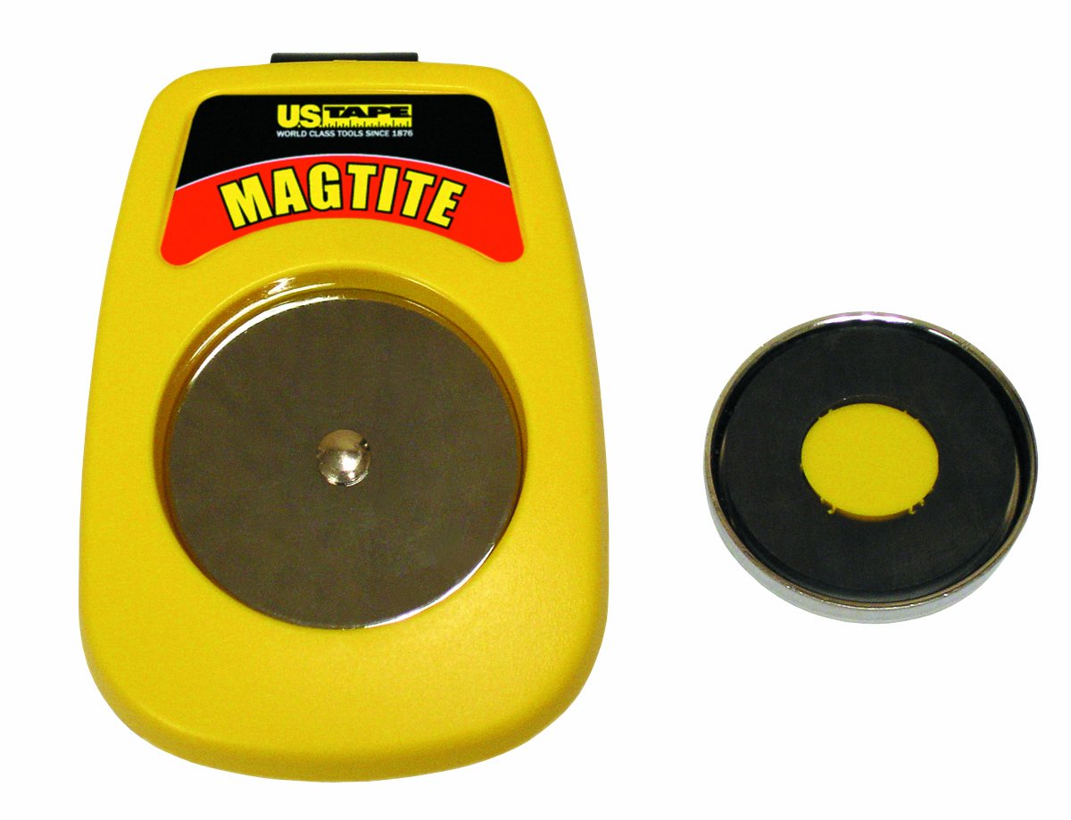US Tape 59955 Magtite Tape Measure Holster, Yellow