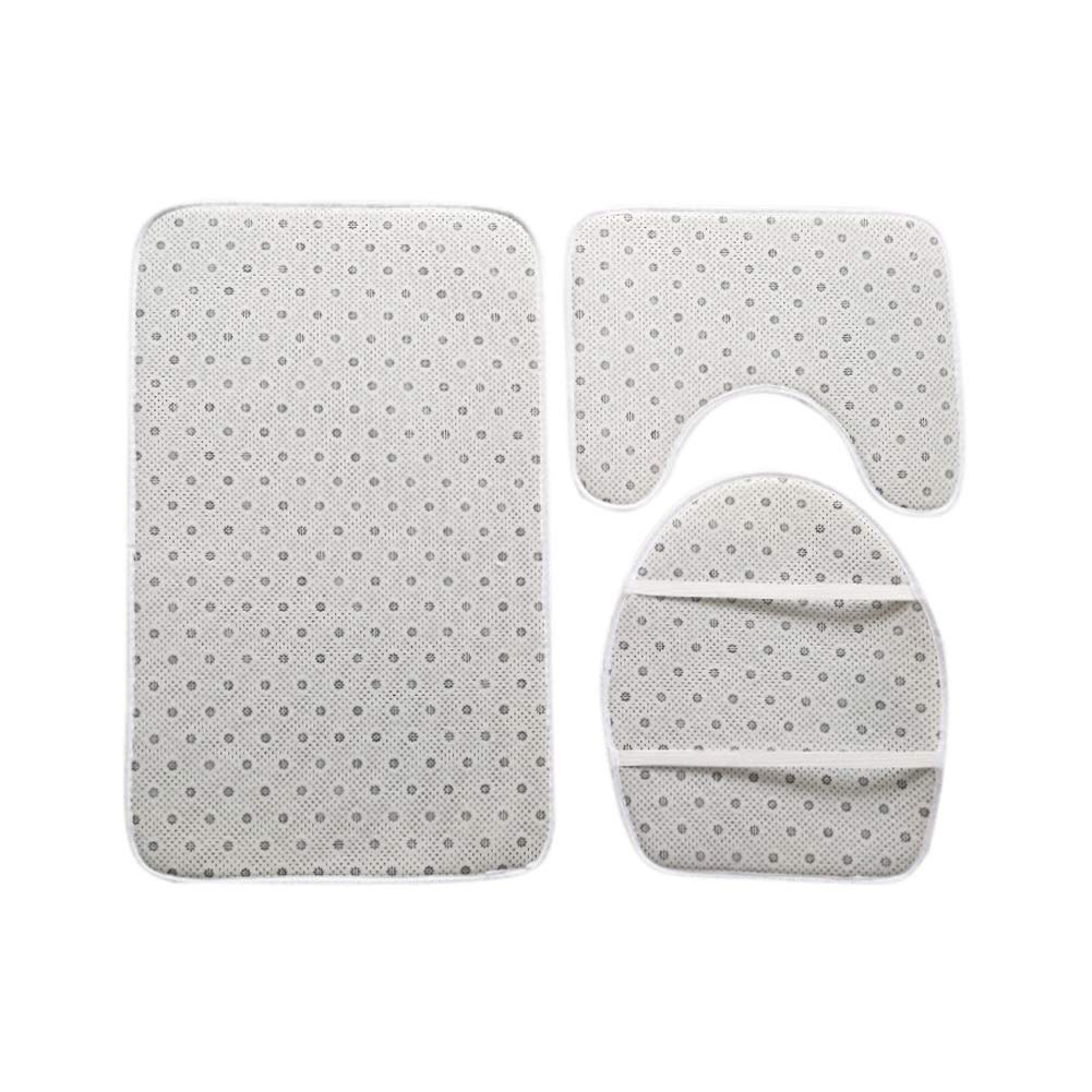 WRPPP Badezimmermatte Bad Wc Wc Dreiteilige Kombination Matte