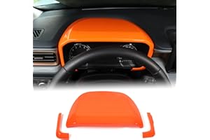 Car Dashboard Meter Frame Cover Trim Compatible with Ford Maverick 2022-2025 Aunginsy Car Center Console Dash Board Trim Frame Dashboard Moulding Protection Cover Decorative ABS Interior Accessories