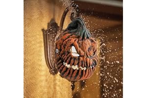 PISKEKAT Halloween Decorations Outdoor Pumpkin Porch Light Covers, 2 Pcs Halloween Porch Light Covers for Front Door, Garage, Porch, Outdoor