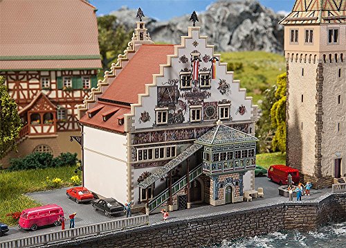 FALLER FA232299 - Altes Rathaus Lindau, Zubehör für die Modelleisenbahn, Modellbau – Bild 4