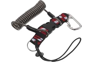 Alipis Diving Camera Lanyard with Quick Release Buckle Retractable Anti-Lost Strap for Scuba Diving Gear