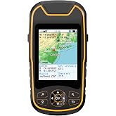 Handheld GPS for Hiking, Rugged and Waterproof Handheld GPS Navigator, 3.2" Sunlight Readable Screen, Compact Satellite Handheld GPS with USA Topo Map, Multi-GNSS Support, Extra Battery Life