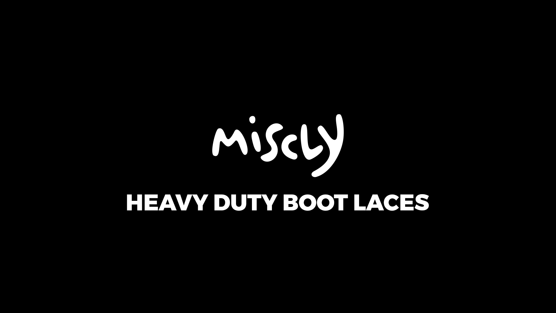 miscly boot laces