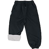 JAN & JUL Waterproof Fleece Lined Snow and Rain Pants for Toddlers and Kids