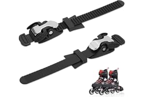 Inline Skate Strap Replacement, Inline Skate Buckle Adjustable Roller Skates Spider Buckle Strap Skating Shoes Energy Strap S