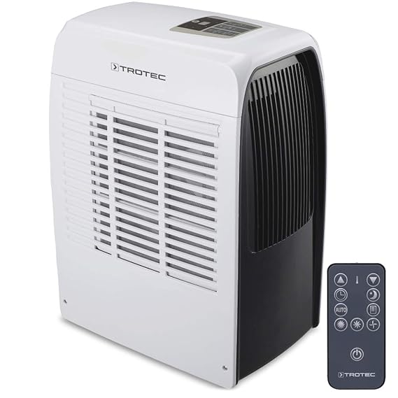 TROTEC Lokales mobiles Klimagerät Klimaanlage PAC 2000 X mit 2,0 kW / 7000 Btu (EEK A) das 3-in-1-Multitalent für Kühl-, Heiz