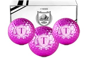 CybGene Golf Gifts for Women Unique, Personalized Colored Golf Balls, Cool Accessories for Golfers, Golf Lovers, for Birthday and Christmas