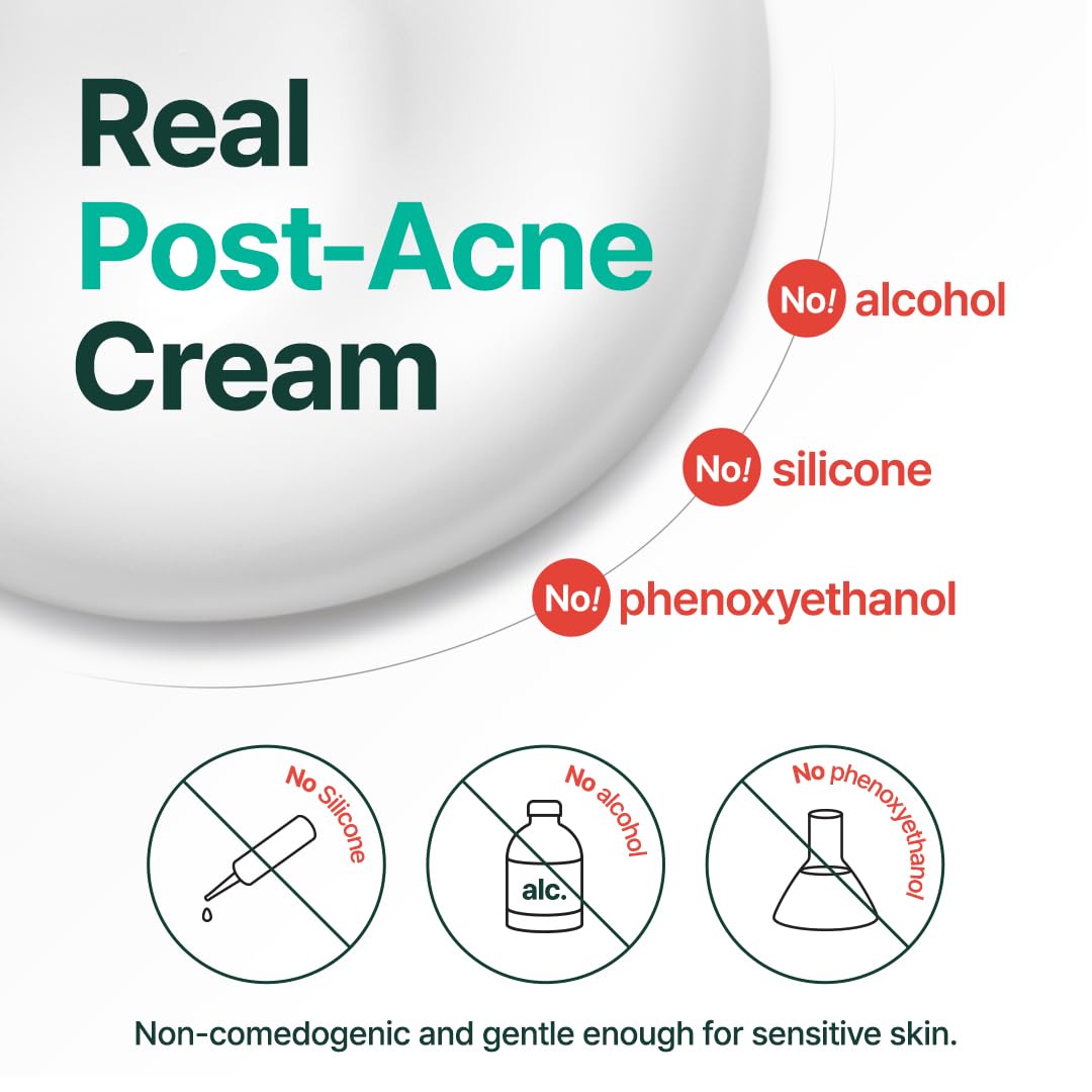PURITO Panthenol 10% Post-Acne Cream | Moisturizer for Blemish Marks, Barrier Repair | Silicone-Free, Non-Comedogenic, Fragrance-Free, Vegan & Cruelty-free | Korean Skincare, 100mL 3.38 fl.oz 5