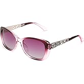 FEISEDY Polarized Women Sunglasses Retro Shades Photochromic Lens Sparkling Crystal Sunglasses UV400 Protection B0144