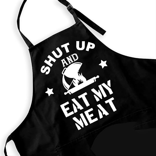 FUNNY BBQ APRON FOR MEN PAPA,BEST GRILLING COOKING...