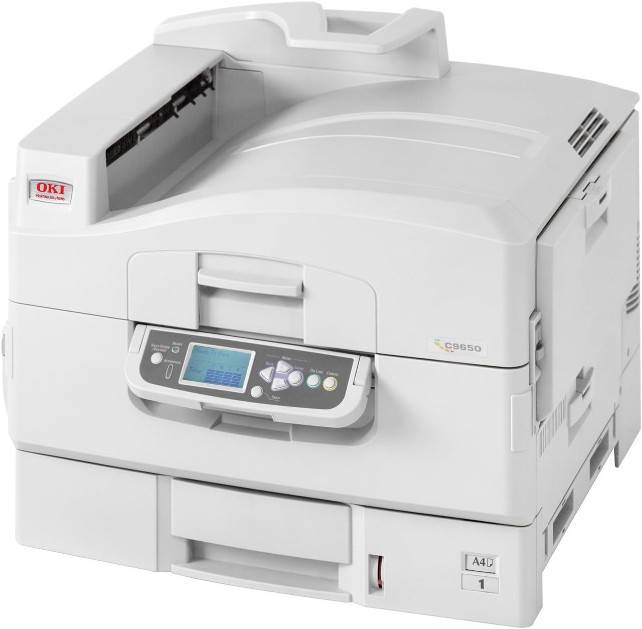oki c9650 colour laser printer