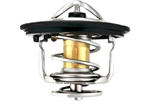 TECLEDSN Car Thermostat, High Performance Automotive Replacement Engine Thermostat with Gasket, Auto Engine Coolant Thermostat Compatible with Honda Civic CRV CRZ, Replaces #19301-PAA-306, 19301-PLC-31