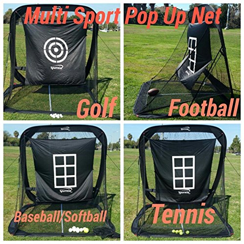 Buy The Net Automatic Multi Sports Ball Return Net W/ Two Side Barrier