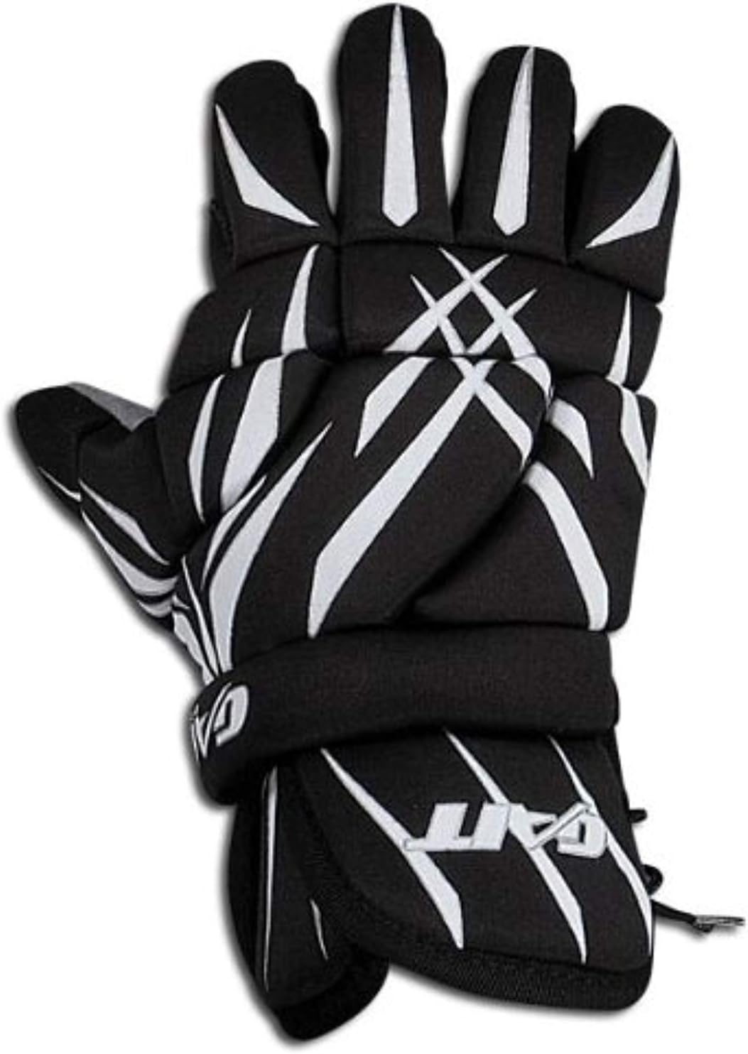 Gait Icon Mens Lacrosse Gloves Black 12 Inch Lacrosse
