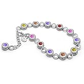 Dankadi Classic Tennis Bracelet 925 Sterling Silve For Women Elegant Cubic Zirconia Crystals Bangle 8 Inch Adjustable Charm Jewelry Gift