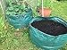Natural ProTech Garden Reusable Leaf Bag 8.5 Cubic Foot Yard Lawn Gardening Waste Bag 63Gal