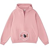 FAIABLE Women Hoodies Half Zip Up Oversized Sweatshirts Fleece Cotton Quarter Zip Hoodie Pullover Fall Winter Outfit